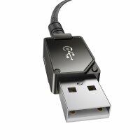 USB-Kabel – Lightning Baseus Unbreakable 2,4 A 480 Mbit/s 2 m – Schwarz