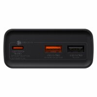 Baseus Adaman Powerbank 20000mAh 30W Schwarz + USB Type C Kabel (PPAD030001)