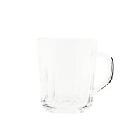 Almina Gözde 6 Tlg. Gläser-Set für Tee, Kaffee mit Muster Transparent 230 ml