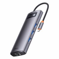 Baseus Metal Gleam Series 7-in-1 USB Type C HUB...