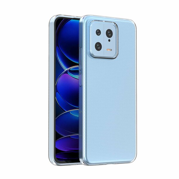 Silikon Hülle Basic kompatibel mit Xiaomi 14 PRO Case TPU Soft Handy Cover Schutz Transparent