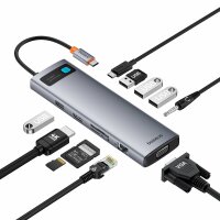 HUB 11in1 Baseus Metal Gleam Series USB-C zu USB-C PD /...