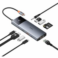 HUB 11in1 Baseus Metal Gleam Series USB-C zu USB-C PD /...