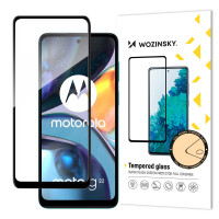 5D Schutz Glas kompatibel mit Motorola Moto G14 / G54 / G74 Curved Folie Vollständig Klebend und Abdeckung