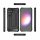 360 Grad Magnet Hülle Metall Case Full Cover Schwarz Samsung Galaxy S24 Ultra Schwarz