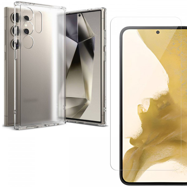 Handyhülle Slim Case + 2x 9H Schutzglas Displayschutz kompatibel mit