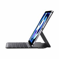 Baseus Brilliance Series Tastaturhülle für iPad Pro 12,9 (2022/2021/2020/2019) + USB-C-Kabel – Schwarz