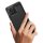 Carbon Case Hülle kompatibel mit T-Mobile Revvl 6 5G flexible Silikon Carbon Hülle schwarz