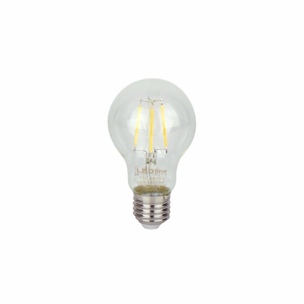 LED line LITE LED-Glühbirne E27 4W 4000K 480lm 220-240V FILAMENT A60 GLOBE