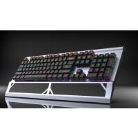 Inca IKG-444 RGB-Beleuchtete Gaming-Tastatur mit 13 Modi, Langlebige Tasten