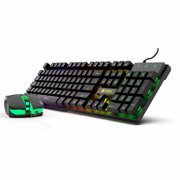 Inca Gaming-Tastatur und Maus Set IKG-448 – Die perfekte Kombination für unübertroffenes Spielerlebnis