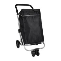 48 L Einkaufswagen + 12 L Kühltasche Einkauf Trolley Trolley Tasche Aluminium Stabil Groß