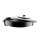 Mulex Pizza Pan Pfanne Ø46cm 1500W Multifunktionspfanne Grillpfanne Antihaftbeschichtet Ø46/5cm