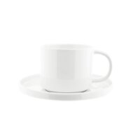 Mulex 12 Teiliger Kaffeetassen-Set mit Untertasse aus...