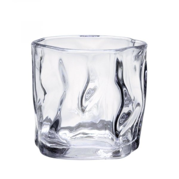 Zoha Diamond Clear 200ml - Premium Trinkgläser für Eiskaffee, Cocktails, Longdrinks, Wasser, Tee, Kaffee, Saft & Whisky - Elegantes Diamant-Design - Hitzebeständig & Spülmaschinenfest (2er Set)