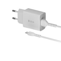 Devia Wandladegerät Smart 2x USB + microUSB Kabel...