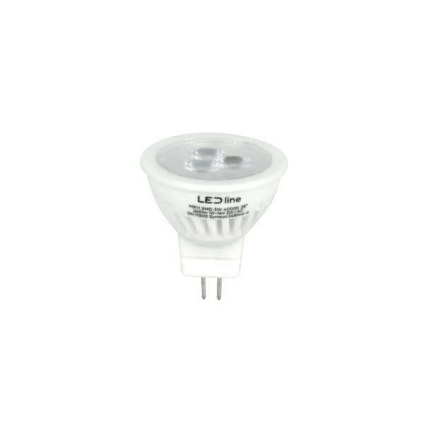 LED Line Prime LED BIRNE MR11 3W 4000K 330LM 10-14V AC/DC 38 °