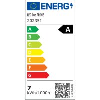 LED Line Prime LED BIRNE E27 7W 4000K 1470LM 220-240V Filament A60 Globus