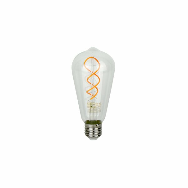 LED Line Prime LED BIRNE E27 4W 1800K 230LM 220-240V Filament ST64 Retro Vintage Dimmbar