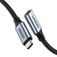 Ugreen Verlängerungskabel USB C 3.1 Stecker / Buchse 10Gb/s 1m grau