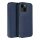 Dual Pocket Holster Buch Tasche kompatibel mit Samsung Galaxy A15 4G/5G Blau