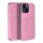 Dual Pocket Holster Buch Tasche kompatibel mit Samsung Galaxy A15 4G/5G Pink