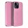 Dual Pocket Holster Buch Tasche kompatibel mit Samsung Galaxy A55 5G Pink