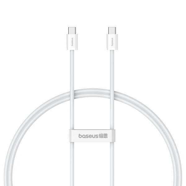 Baseus Superior Series II USB-C – USB-C 30 W 480 Mbit/s Kabel – Weiß