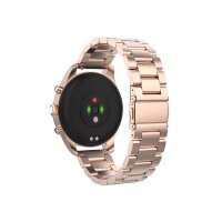 Forever Smartwatch Verfi SW-800 gold Gesundheitsbegleiter mit Amoled-Display Wasserfest