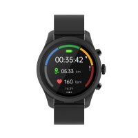 Forever Smartwatch Verfi SW-800 Schwarz Gesundheitsbegleiter mit Amoled-Display Wasserfest