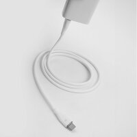 Forever Ladekabel / Datenkabel USB - USB-C 1,0 m 6A Weiß