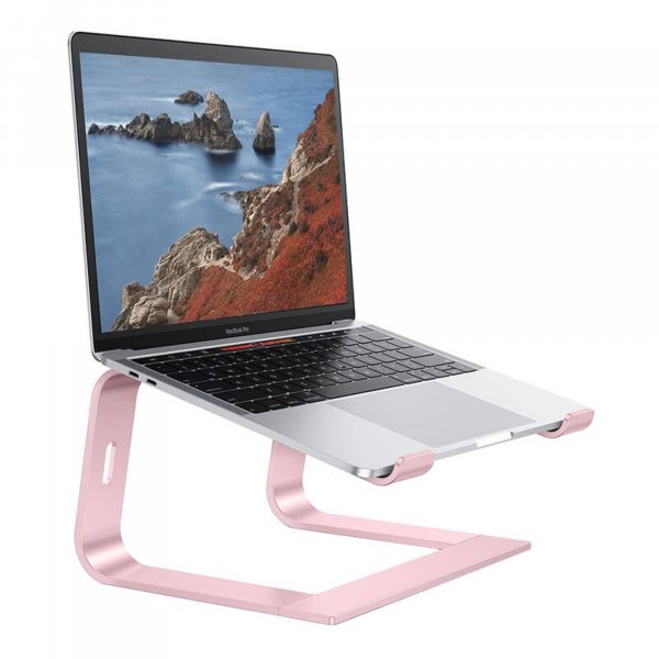 Verstellbarer Laptop-Ständer in Rosegold geeignet für Laptops mit einer Diagonale von 10-16 Zoll