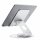 Tablet Ständer in Silber 360° Verstallbar für Geräte mit einer Diagonale bis zu 12,9 Zoll