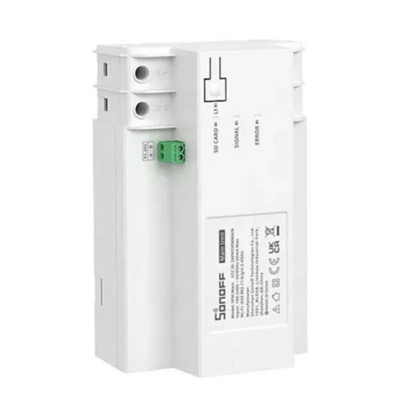 Sonoff SPM-Main Smart Switch Wi-Fi / Ethernet-Leistungsmesser in Weiß