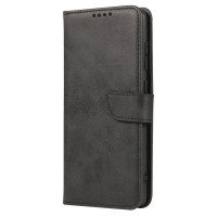 Premium Magnet Case Buch Tasche Schutzhülle aufklappbare Hülle Standfunktion Zubehör kompatibel mit XIAOMI 14 PRO Schwarz