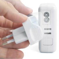 4-fach Stromadapter Netzteil USB Ladegerät kompatibel mit iPhone, Samsung, Tablets inkl. Adapter