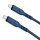 HOCO Ladekabel / Datenkabel Typ C zu Typ C PD 60W VICTORY X59 2m blau