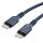 HOCO Ladekabel / Datenkabel Typ C zu Typ C PD 60W VICTORY X59 2m blau