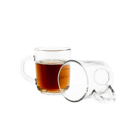 Almina Liya 6er Gläser-Set mit Henkel für Tee...