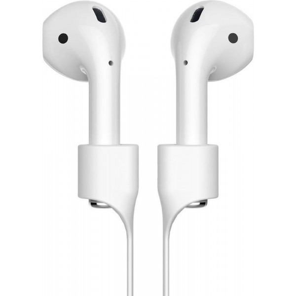 Baseus Kopfhörerband kompatibel mit Apple Kopfhörer in Weiß