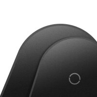 Baseus induktives Ladegerät Wireless Charger kompatibel mit iPhone Schwarz