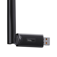Baseus BS-OH171 150 Mbit/s USB-Netzwerkkarte Schwarz kompatibel mit Linux, Windows