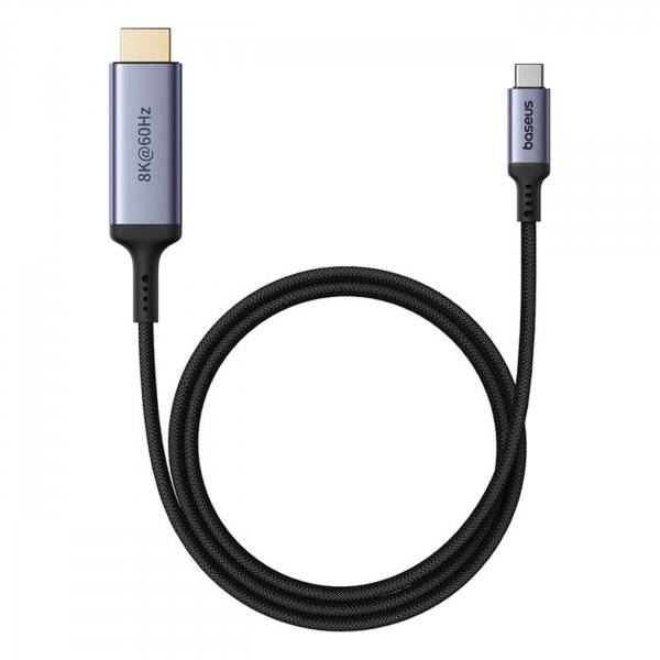 Baseus BS-OH064 8K 60Hz USB-C – HDMI-Kabel 1,5 m – Schwarz