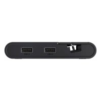 Baseus Mate 8 in 1 HUB Telefon-Dockingstation USB Type C HUB schwarz