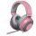 Razer Kraken kabelgebundene Gaming Kopfhörer mit Mikrofon Quarz Pink-Silber