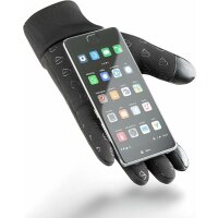 Touchscreen Handschuhe - 1 Paar - Laufhandschuhe/Performance Gloves für eine einfache Bedienung des Display ohne die Handschuhe abzuziehen (M)