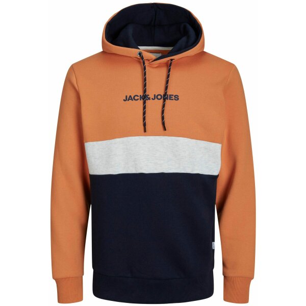 Jack & Jones Kapuzensweatshirt JJEREID BLOCKING SWEAT HOOD NOOS