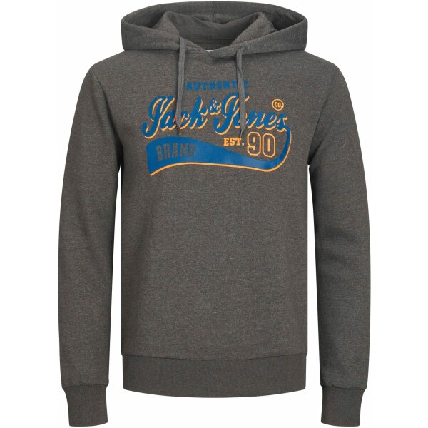 JJELOGO SWEAT HOOD 2 COL 23/24 NOOS Dark Grey Melange