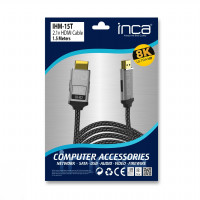INCA IHM-15T HDMI zu HDMI High Speed 8K 2.1V Kabel -1.5 Meter