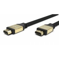 Inca IHD-02 Adapterkabel DVI 24+1 auf HDMI 1.4, 1,5 m, vergoldete Stecker